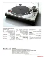 Preview for 4 page of Technics SL-12000MK2 User Manual