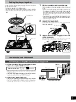 Preview for 6 page of Technics SL-1200GLD Operating Instructions Manual