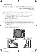 Preview for 3 page of Technics SL-1210GAE Manual