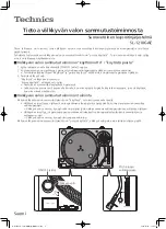 Preview for 9 page of Technics SL-1210GAE Manual