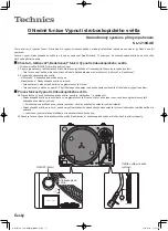 Preview for 11 page of Technics SL-1210GAE Manual