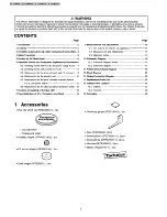 Preview for 2 page of Technics SL-1210M5G Service Manual