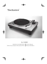 Preview for 1 page of Technics SL-15000C Owner'S Manual