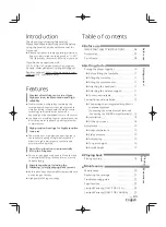 Preview for 3 page of Technics SL-15000C Owner'S Manual