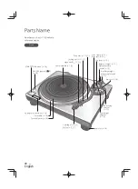 Preview for 8 page of Technics SL-15000C Owner'S Manual