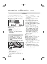 Preview for 14 page of Technics SL-15000C Owner'S Manual