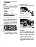 Preview for 4 page of Technics SL-3300 Operating Instructions Manual