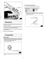 Preview for 6 page of Technics SL-3300 Operating Instructions Manual