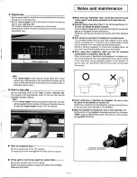 Preview for 8 page of Technics SL-3300 Operating Instructions Manual