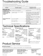 Preview for 6 page of Technics SL-BD20D Operating Instructions Manual