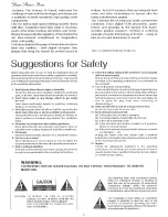 Preview for 2 page of Technics SL-BD22 Operating Instructions Manual