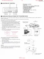 Preview for 3 page of Technics SL-ca01 Service Manual