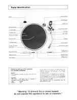 Preview for 3 page of Technics SL-D303 Operating Instructions Manual