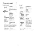 Preview for 17 page of Technics SL-D303 Operating Instructions Manual