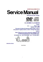 Technics SL-DV290EE Service Manual предпросмотр