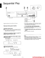 Предварительный просмотр 8 страницы Technics SL-E10 Operating Instructions Manual