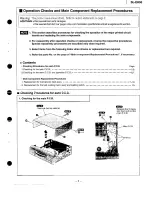 Предварительный просмотр 5 страницы Technics SL-EH50 Service Manual