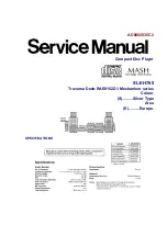 Technics SL-EH760 Service Manual preview