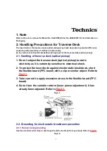 Предварительный просмотр 2 страницы Technics SL-EH760 Service Manual