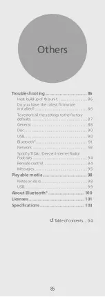 Preview for 85 page of Technics SL-G700 Operating Instructions Manual