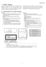 Preview for 3 page of Technics SL-HD301 Service Manual