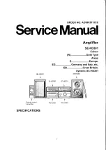 Preview for 35 page of Technics SL-HD301 Service Manual