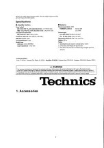 Preview for 36 page of Technics SL-HD301 Service Manual