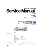 Preview for 70 page of Technics SL-HD301 Service Manual