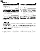 Предварительный просмотр 2 страницы Technics SL-HD505 Service Manual