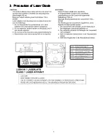 Предварительный просмотр 3 страницы Technics SL-HD505 Service Manual