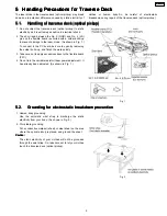 Предварительный просмотр 5 страницы Technics SL-HD505 Service Manual