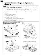 Предварительный просмотр 6 страницы Technics SL-HD505 Service Manual