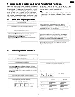 Предварительный просмотр 11 страницы Technics SL-HD505 Service Manual