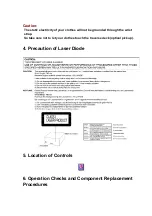 Предварительный просмотр 6 страницы Technics SL-HD550 Service Manual