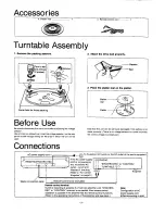 Предварительный просмотр 3 страницы Technics SL-J110R Operating Instructions Manual