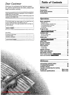 Preview for 2 page of Technics SL-MC310 Operating Instructions Manual