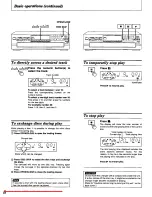 Preview for 8 page of Technics SL-MC310 Operating Instructions Manual