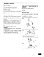 Предварительный просмотр 3 страницы Technics sl-mc410 Operating Instructions Manual