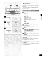 Предварительный просмотр 13 страницы Technics sl-mc410 Operating Instructions Manual