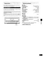 Предварительный просмотр 31 страницы Technics sl-mc410 Operating Instructions Manual