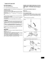 Предварительный просмотр 3 страницы Technics SL-MC6 Operating Instructions Manual