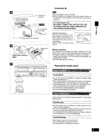 Предварительный просмотр 5 страницы Technics SL-MC6 Operating Instructions Manual