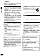 Preview for 4 page of Technics SL-MC70 Operating Instructions Manual