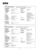 Preview for 2 page of Technics SL-P1 Service Manual