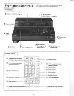 Preview for 6 page of Technics SL-P1200 Operating Instructions Manual