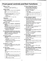 Preview for 8 page of Technics SL-P1200 Operating Instructions Manual