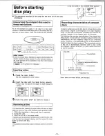 Preview for 10 page of Technics SL-P1200 Operating Instructions Manual