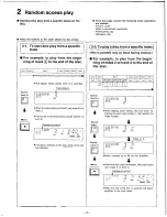 Preview for 12 page of Technics SL-P1200 Operating Instructions Manual