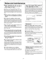 Preview for 24 page of Technics SL-P1200 Operating Instructions Manual