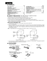 Preview for 2 page of Technics SL-P350 Service Manual